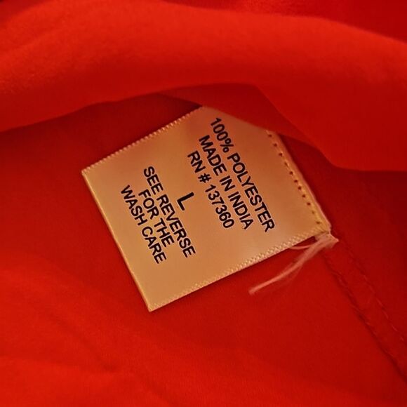 Truth Red Orange Top size Large - Picture 7 of 10